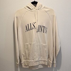 AllSaints Beige Hoodie